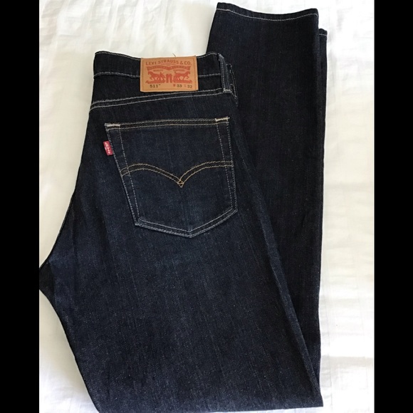 Levi's Other - Levi’s Men’s 511 Slim Fit Jeans 33”x32”